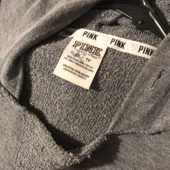 PINK grey sweatshirt - Picture 5 of 5